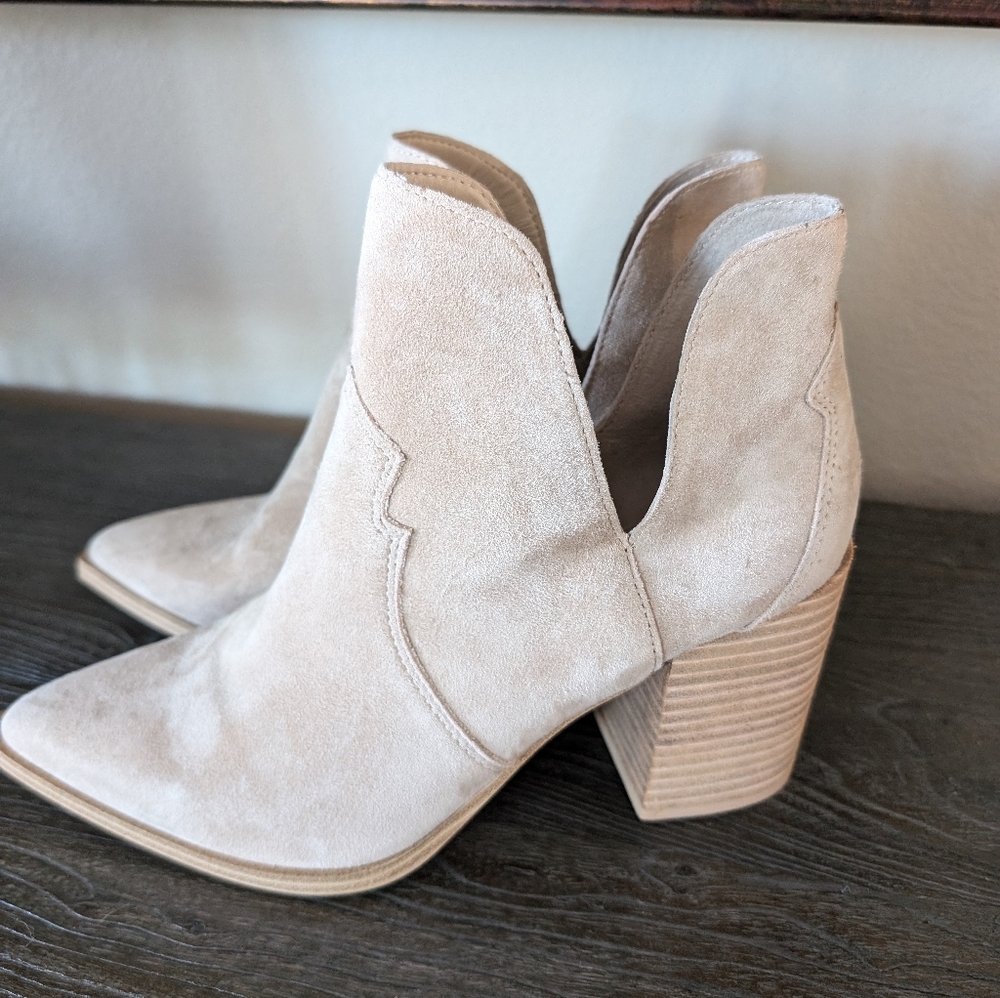 Suede Steve Madden Booties